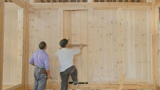 [ตอนที่ 15] ว่ากันว่าฝีมือช่างไม้แบบดั้งเดิมกำลังจะสูญหายไปจากวิธีการดั้งเดิมในการสร้างบ้านไม้แบบนี้