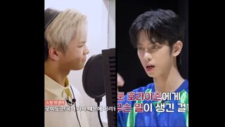 [ Hori7on ] Kyler and Jeromy struggling in song and dance steps