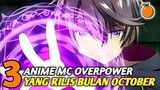 Rekomendasi anime overpower yang akan rilis oktober 2023