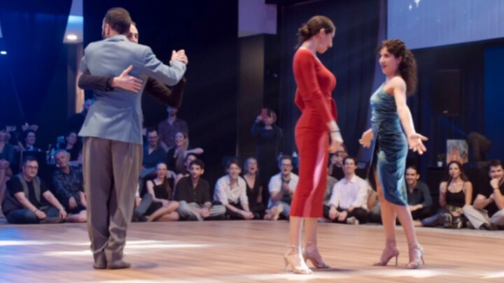 【4K】交换舞伴，但两个男人迫不及待地冲向对方……Sarajevo Tango Festival 2022