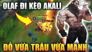 [LMHT Tốc Chiến] Olaf Đi Kèo Akali Với Đồ Vừa Trâu Vừa Mạnh Gõ Team Bạn Sấp Mặt