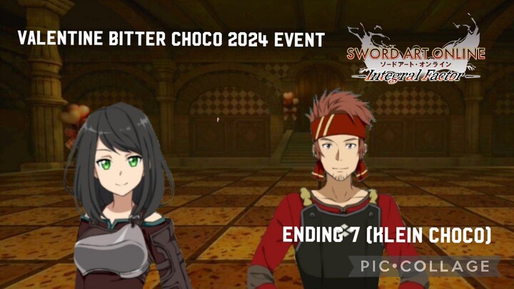 Sword Art Online Integral Factor: Valentine Bitter Choco 2024 Event Ending 7 (Klein Choco)