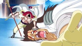 Whitebeard crushed a vice admiral's head || ONE PIECE