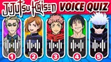 JUJUTSU KAISEN VOICE QUIZ 🔥🗣️ Guess the Character Voice | Jujutsu Kaisen Quiz