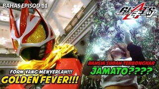 DEBUT FORM BARU YANG MENYERLAH!!!JAMATO BAYI?|BAHAS EPISOD 11 KAMEN RIDER GEATS