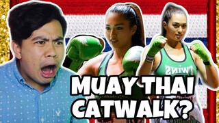 ATEBANG REACTION | ANCHILEE SCOTT-KEMMIS PASARELA AND CATWALK SKILLS #anchilee