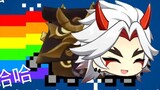 [Game] [Genshin Impact] Rainbow Arataki Itto | Kichiku