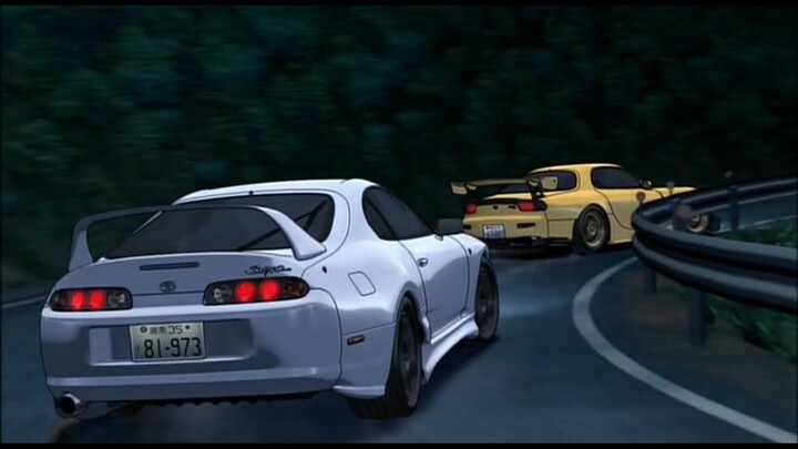 [Initial D]Toyota Supra BGM: Be my babe, the bull devil, rush, rush, rush!