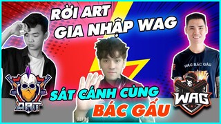 [ Free Fire ] Mõm Chia Tay QĐ ART Của Cham Cân 5 Để Gia Nhập QĐ WAG Sát Cánh Cùng Bác Gấu - Học Mõm