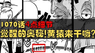 【阿旺】海贼王1070话分析！黄猿来干嘛？鹰眼有果实？觉醒奥秘揭晓！