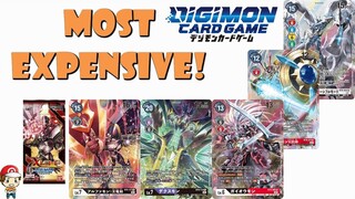 The Top 10 Most Expensive New Digimon TCG Cards from X-Record (BT9)! (Price Guide)!