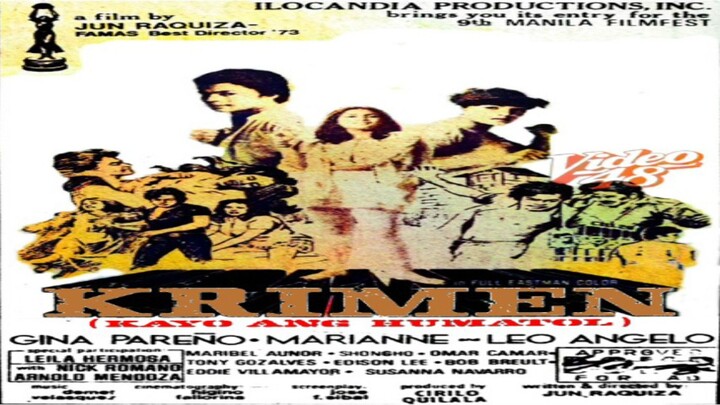 KRIMEN: KAYO ANG HUMATOL (1974) FULL MOVIE