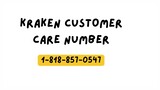 kraken customer care number: Call us 📞 1-818-857-0547 and Get Help
