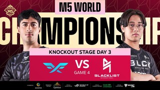 (FIL) M5 Knockouts Day 3 | FF vs BLCK | Game 4