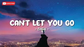 CAN'T LET YOU GO (Cueshé) | LYRICS