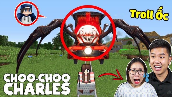 Minecraft Nhưng bqThanh Troll Ốc Bằng Quái Vật Xe Lửa Choo-Choo Charles...