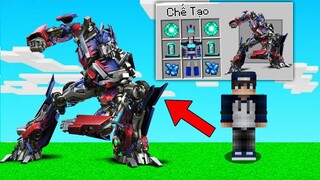 bqThanh Chế Tạo Thành Công Những Bộ Giáp ROBOT Biến Hình TRANSFORMERS Siêu Vip Trong Minecraft