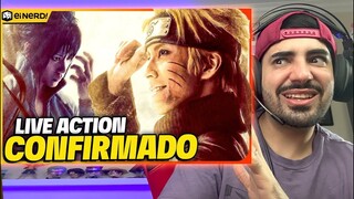 LIVE ACTION DE NARUTO VAI DAR RUIM - React Ei Nerd - Fred | Anime Whatever