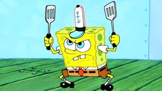 Spongebob Squarepants. Pertarungan Spongebob Melawan Peralatan Patty. #spongebobsquarepants