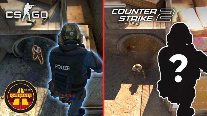 What CS:GO tricks work in CS2? (Overpass)