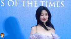 杨紫紫色长裙,红毯造型真的美极了