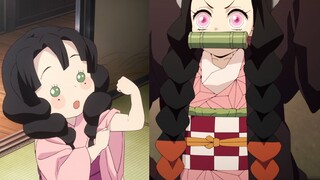 Ừm~, Nezuko cũng dễ thương như ngôi đền Kanroji yêu thích của cô ấy vậy