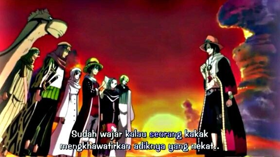 zoro mengingatkan nya kembali🤒