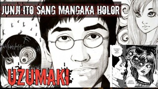 Mangaka holor junji ito Sang sepesialis Manga holor ☠️( manga Uzumaki )❗