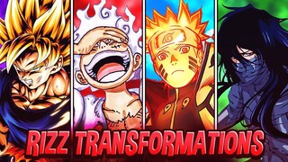 THE COLDEST TRANSFORMATIONS IN ANIME