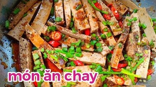 CHẢ LỤA CHAY KHO TIÊU - món chay ngon dễ làm - CHẢ CHAY - Tú Lê Miền Tây