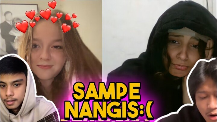 UDAH NYAMAN DI NYANYIIN LAGU EH KENA GHOSTING,NYESEK|OME TV SINGING REACTION INTERNASIONAL