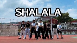 在长沙40度的天气下 跳shalala是什么体验 /NCTCS shalala翻跳