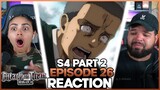 THIS IS SO SAD | Attack On Titan Season 4 Episode 26 Reaction and Review