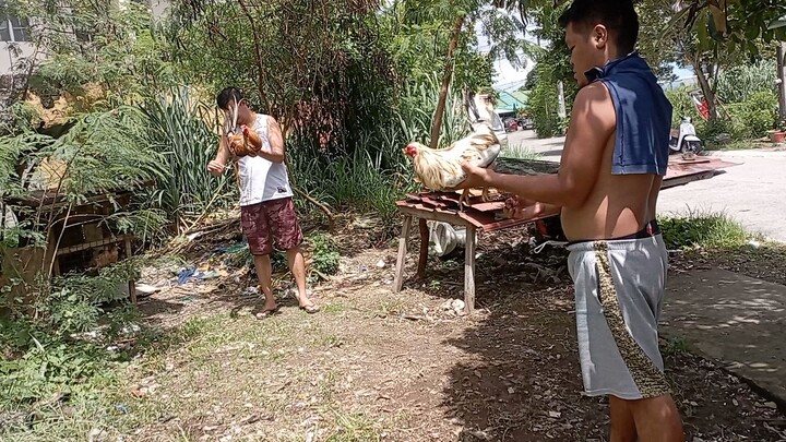 laki ng kalaban naka una pa. buti nalang may kunting swerti pa.