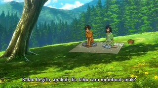 sayangnya ga sempat di ajarin Eren.