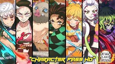 CHARACTER PASS (Demon Slayer) Kimitsu No Yaiba The Hinokomi Chronicles