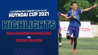 HIGHLIGHTS NAM PHƯƠNG KHÁNH HÒA - ZETBIT SÀI GÒN | Hai phút cuối bùng nổ bàn thắng