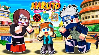 FUI ADOTADO por KAKASHI e RIN no MINECRAFT!