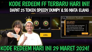 KODE REDEEM FREE FIRE TERBARU 29 MARET 2024 HARI INI | KODE REDEEM FF TERBARU 29 MARET 2024