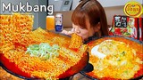 👩‍🍳고추참치틈새라면+라죽🍜 이건 진짜 맛있는 라면레시피😋라면먹방 SPICY NOODLE MUKBANG ASMR EATINGSHOW REALSOUND KOREANFOOD 요리 먹방
