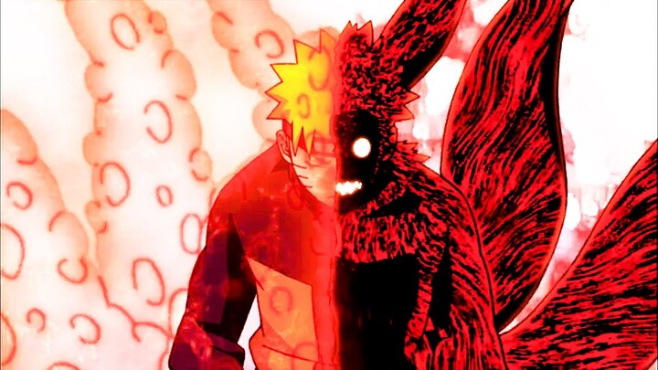 Naruto vs Nine Tails. Suffocating fight to take control