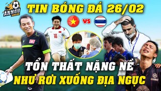 Sát Giờ Thi Đấu, U23 Thái Lan GỤC NGÃ Nhận Thêm TIN SÉT ĐÁNH...HLV Garcia Như Rơi Xuống ĐỊA NGỤC