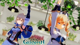 Genshin Impact MMD THE SIXTH SENSE (REOL ต่อ Qin/Barbara)