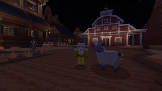 Minecraft / Saving The Farm | The Theme Park By Orville Studios Part 9