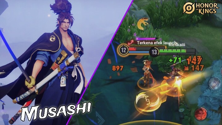 LowTier | Gameplay Musashi Honor of Kings
