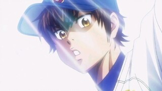 [Diamond Ace] Qing Dao vs Hakuryu คัตติ้งผสมความเงาสูงของ Sawamura