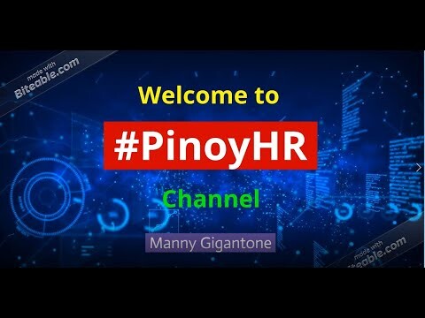 Pinoy HR Trailer for HR Philippine Labor