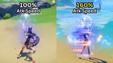 Does attack speed work on Clorinde?