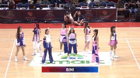 bini star magic all star game halftime performance