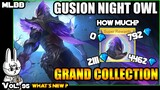 GUSION NIGHT OWL - COLLECTOR SKIN - HOW MUCH DID WE SPEND?? - MLBB WHAT’S NEW? VOL. 95
